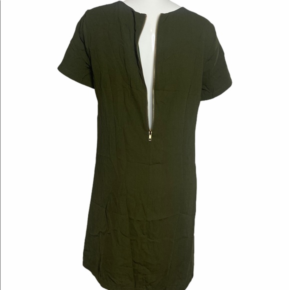 Lulus olive Dress Medium - Picture 4 of 13